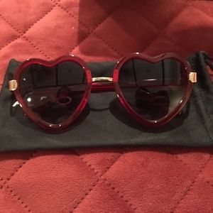 big green sunglasses